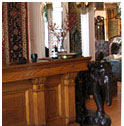 antiques and collectibles and hand-made rugs